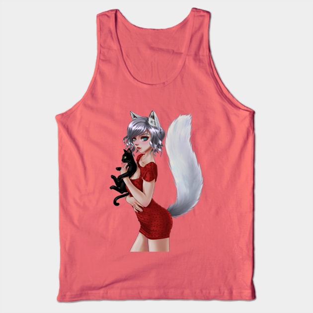 Amorena Kitsune Tank Top by Arigs88